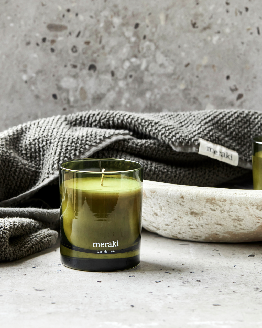 Lavender Rain Scented Candle