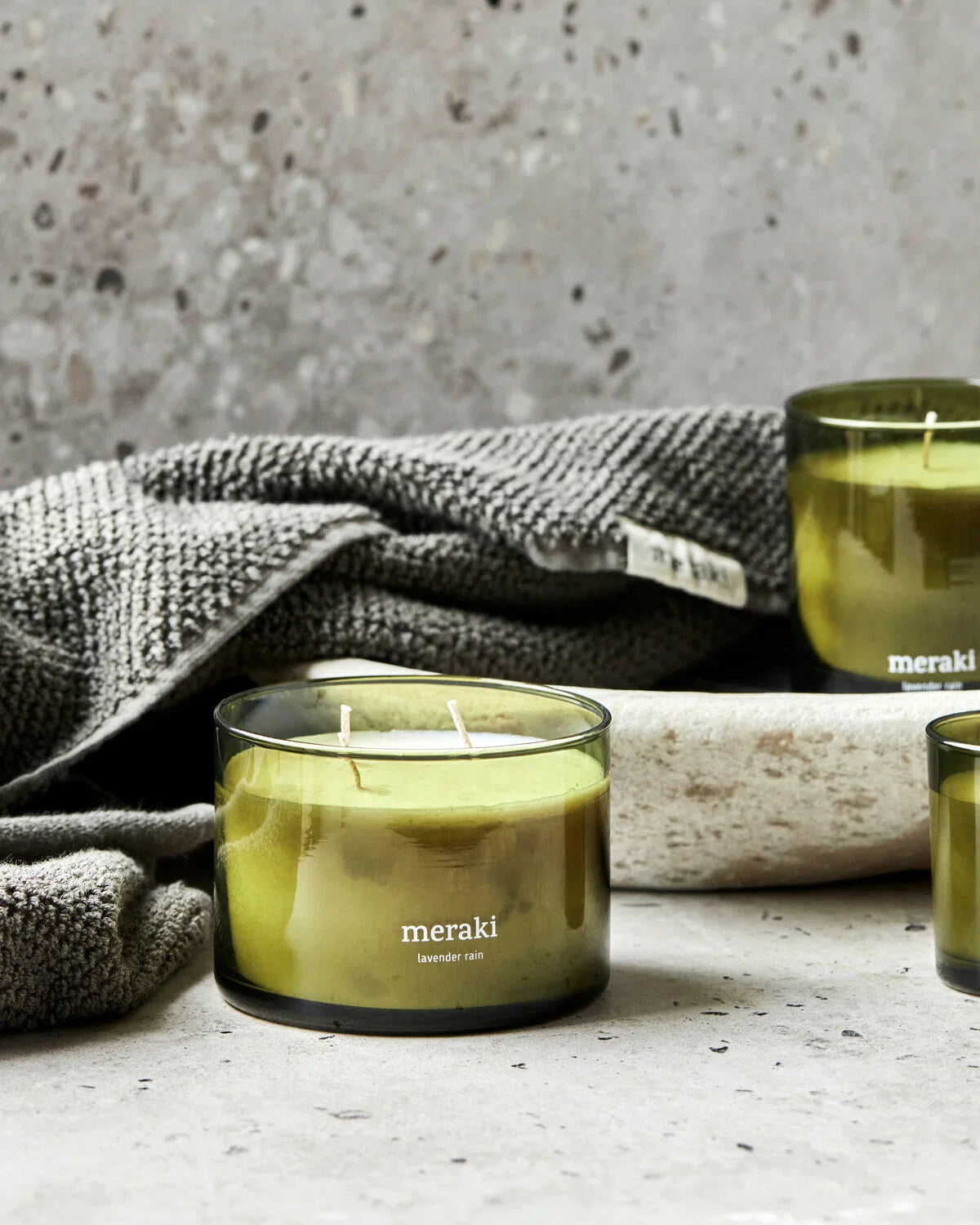 Lavender Rain Scented Candle