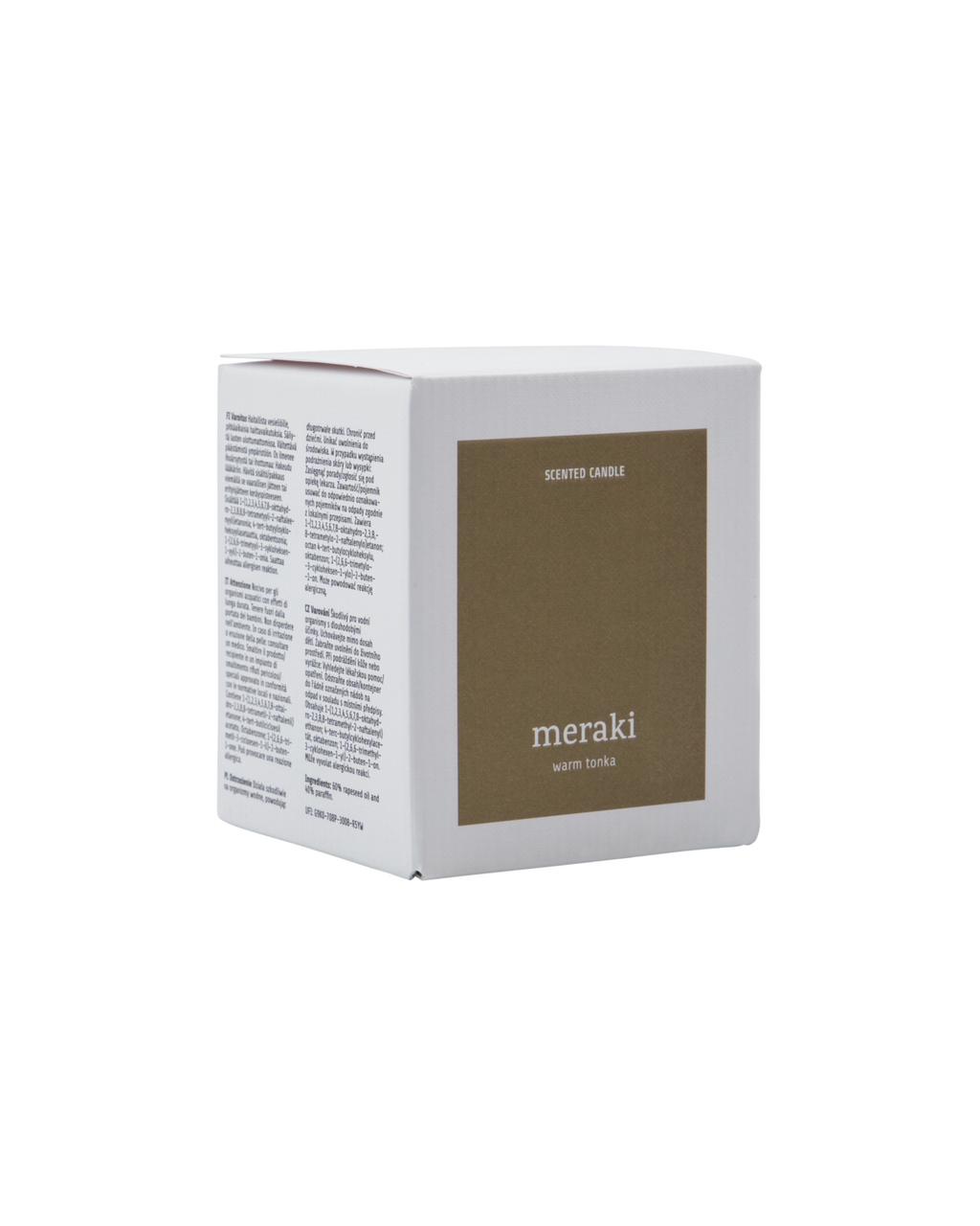 Warm Tonka Scented Candle