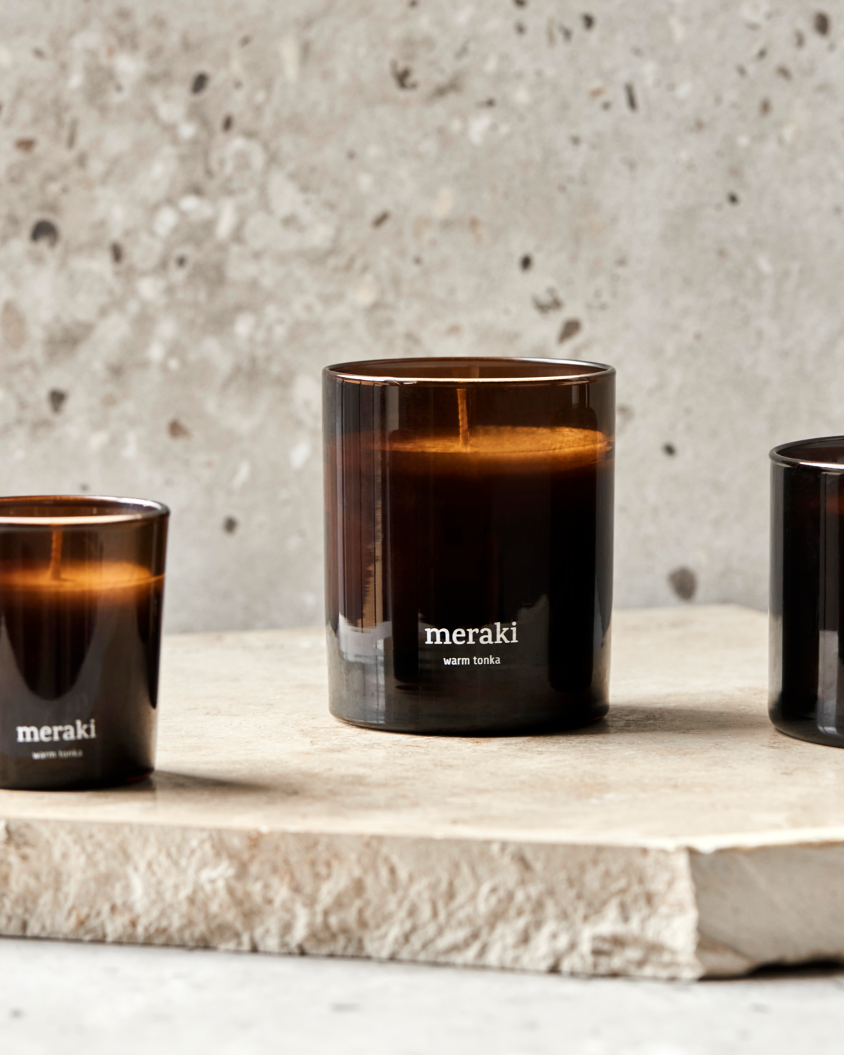 Warm Tonka Scented Candle