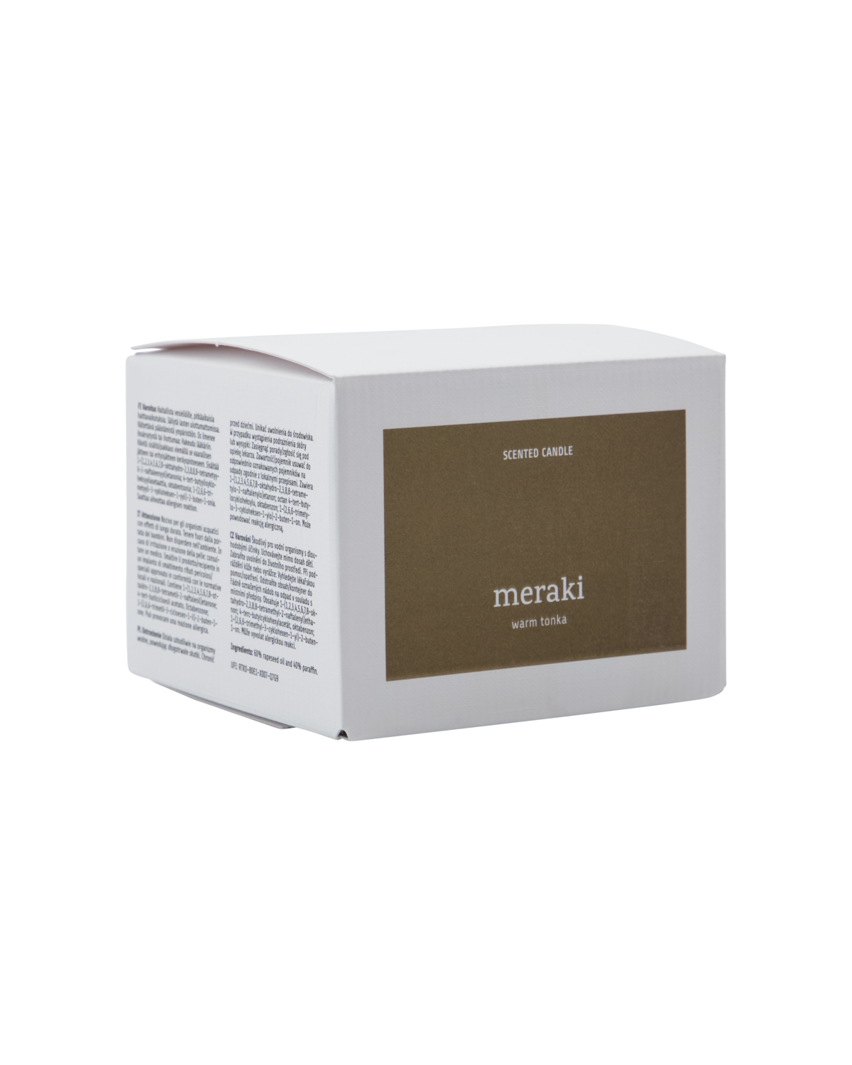 Warm Tonka Scented Candle