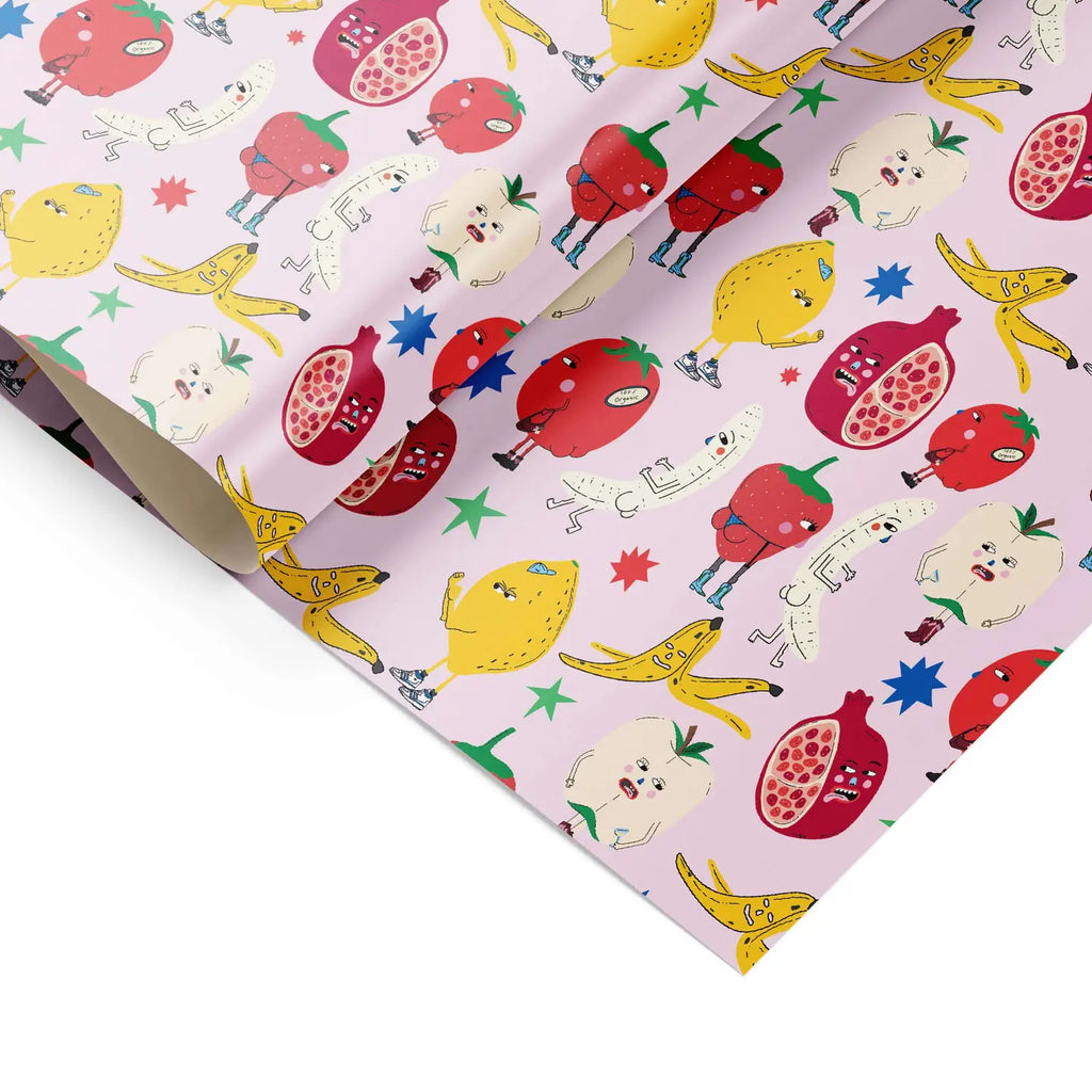 Fruity Basket Gift Wrap