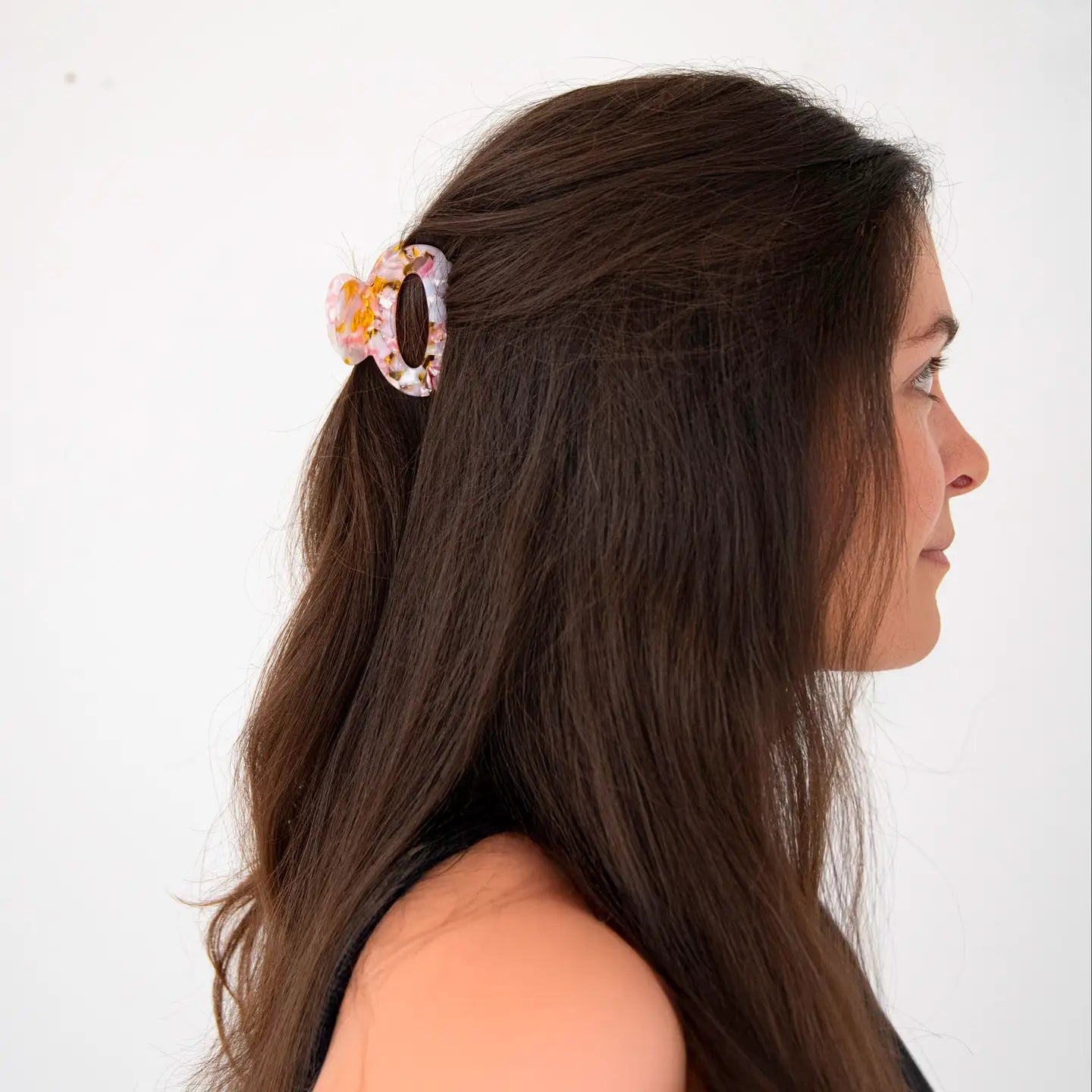 Speckle Mini Hair Claw Clip