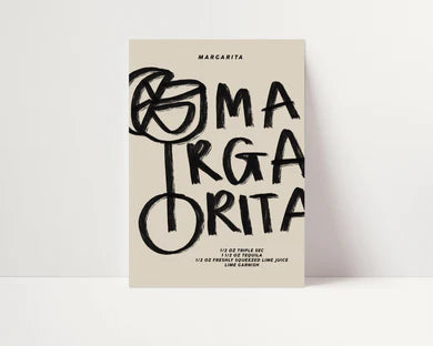 Margarita Classic Cocktail Print
