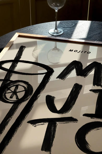 Mojito Classic Cocktail Print