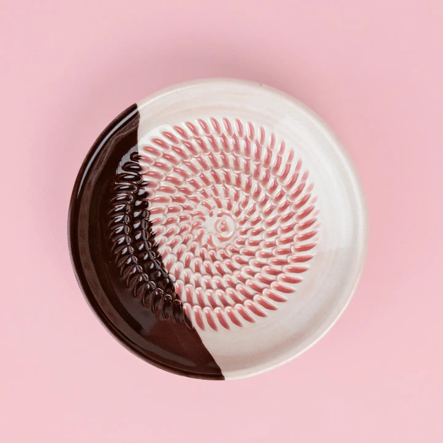 Small Ceramic Grater Plate