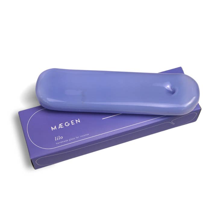 Lilo Incense Holder -  Milky Blue
