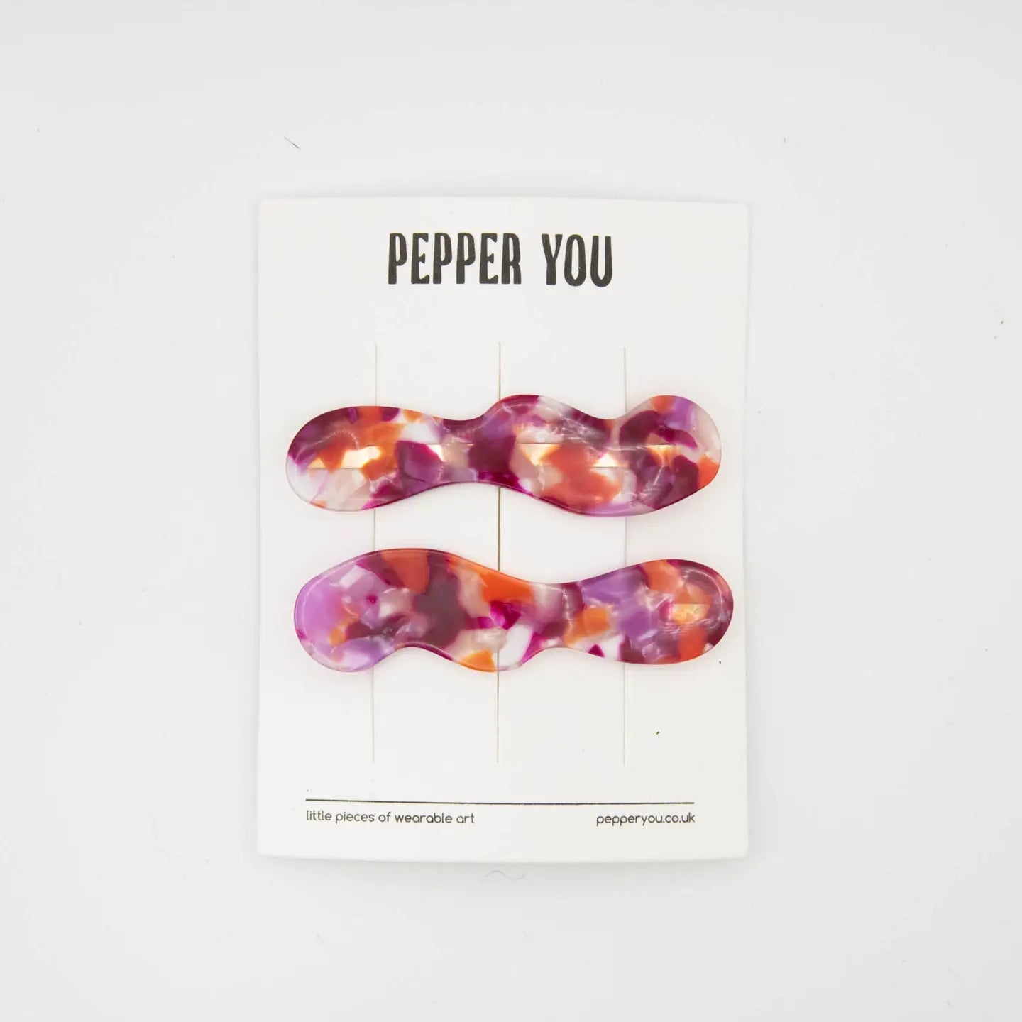 Speckled Hair Slides