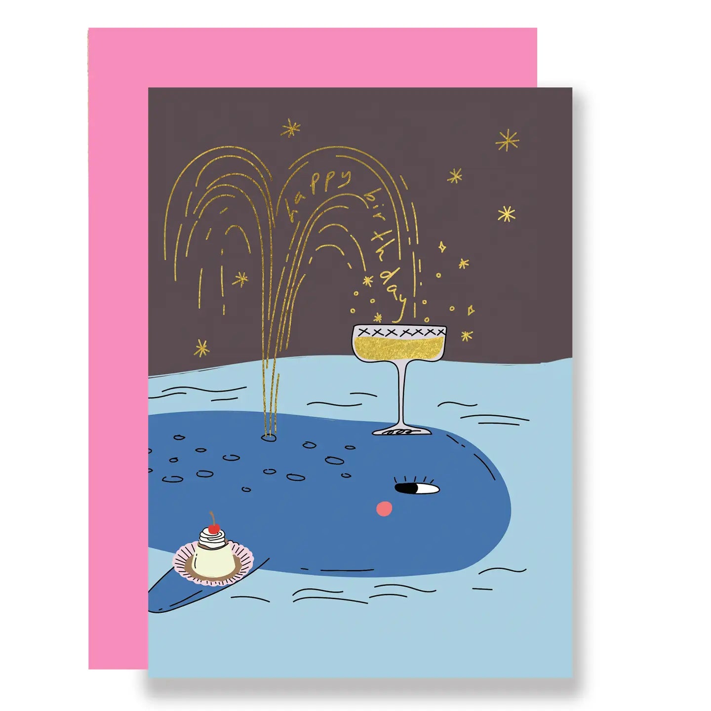 Whale Birthday Card