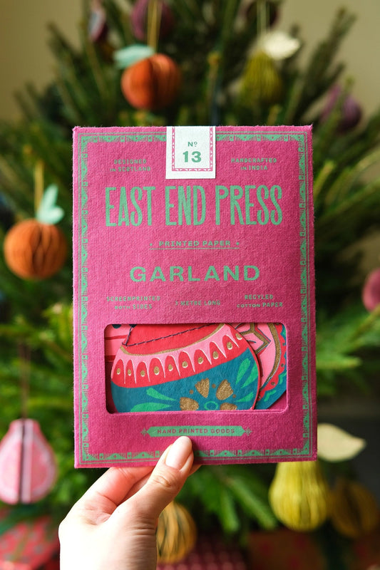 Baubles Sewn Garland