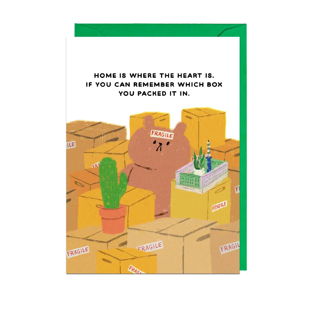 Home Is Where The Heart Is Card