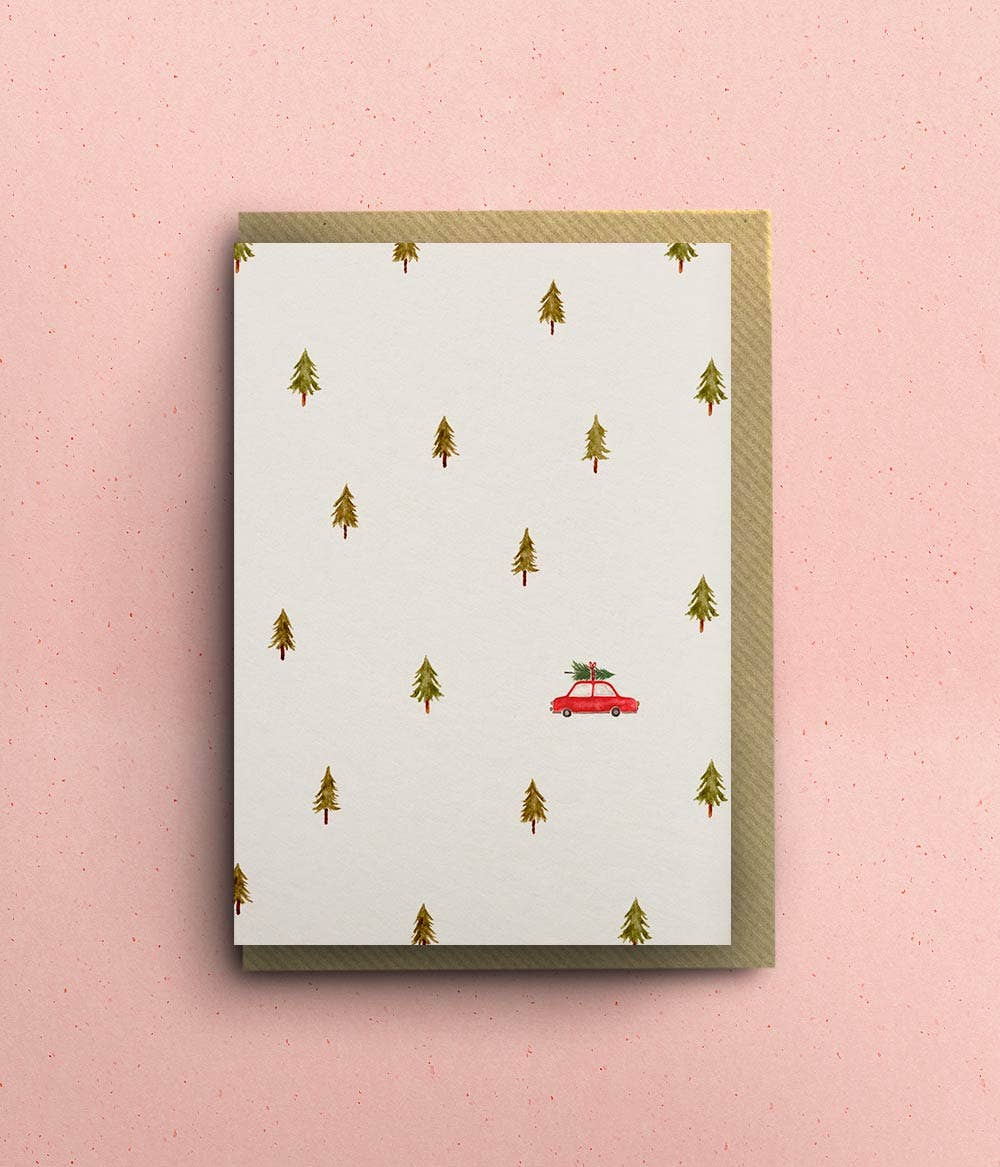 Christmas Tree Shopping Card