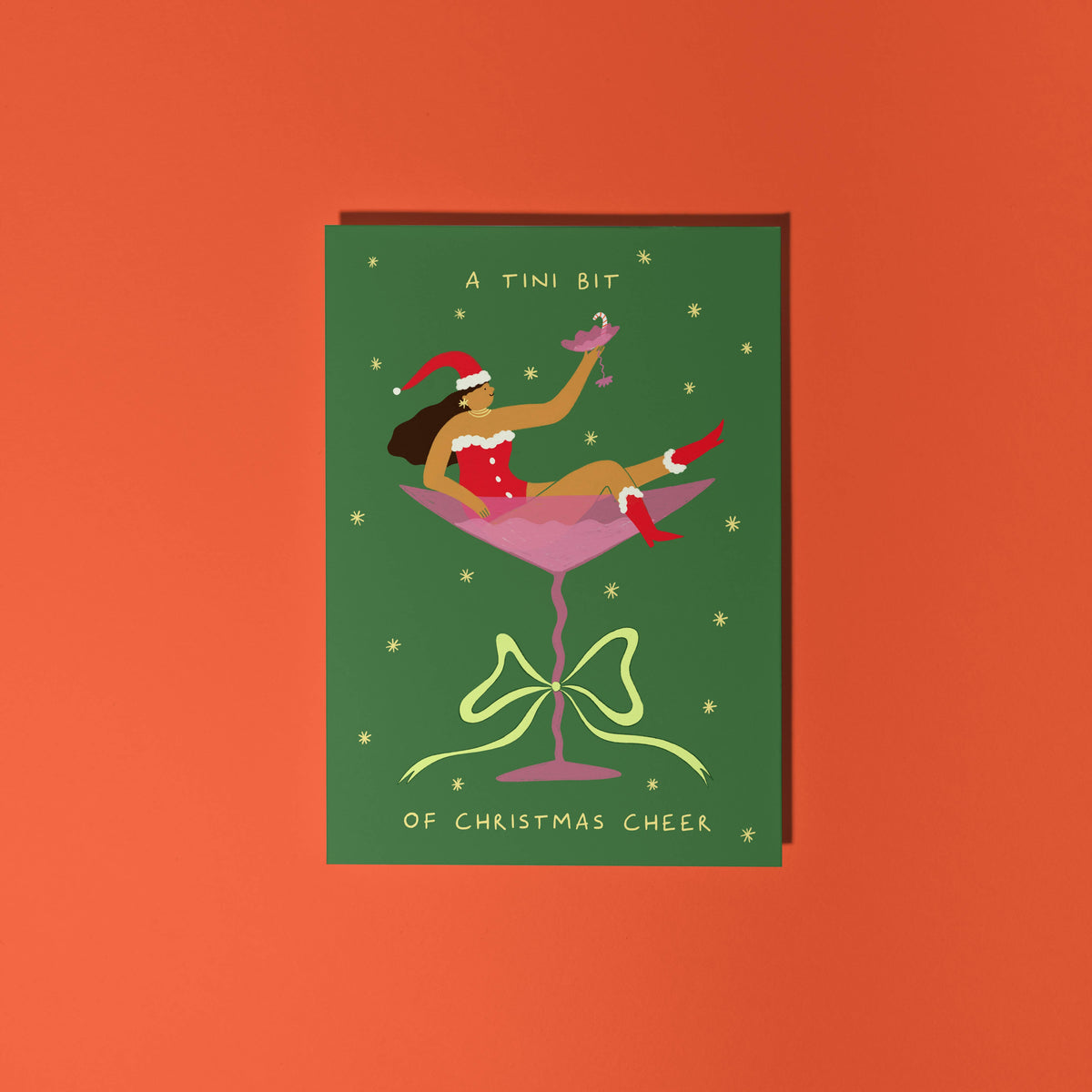 A Tini Bit Christmas Cheer Card
