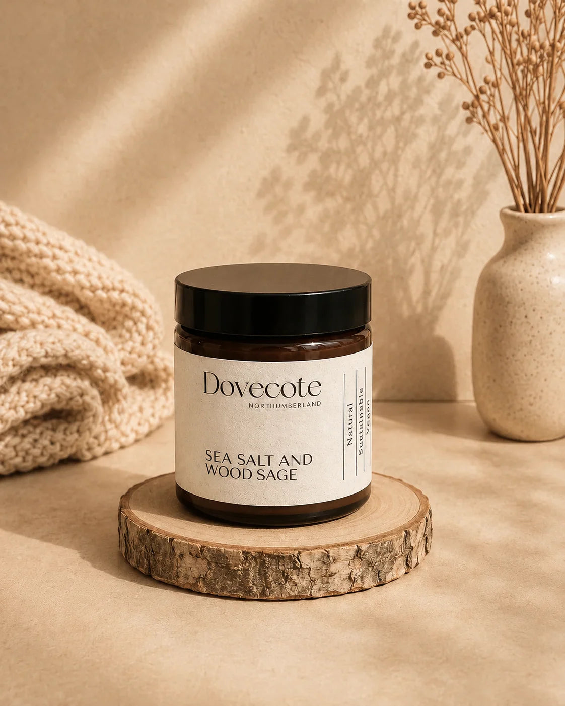 Dovecote Amber Apothecary Candle