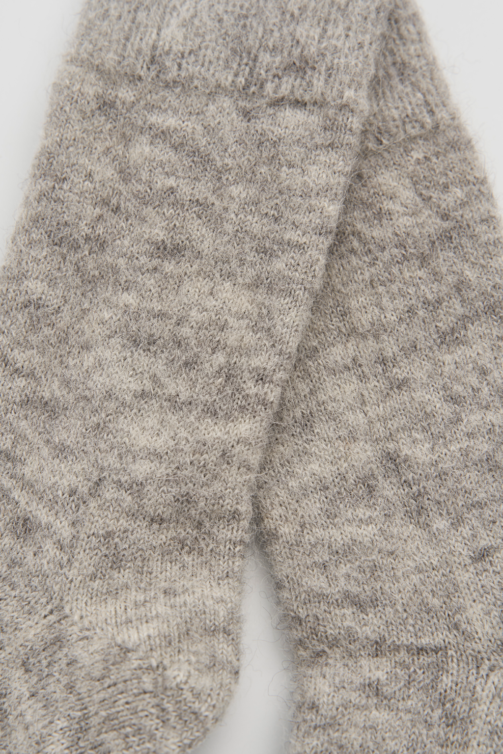 Ultra Soft Alpaca Bed Socks - Correct Mid Grey