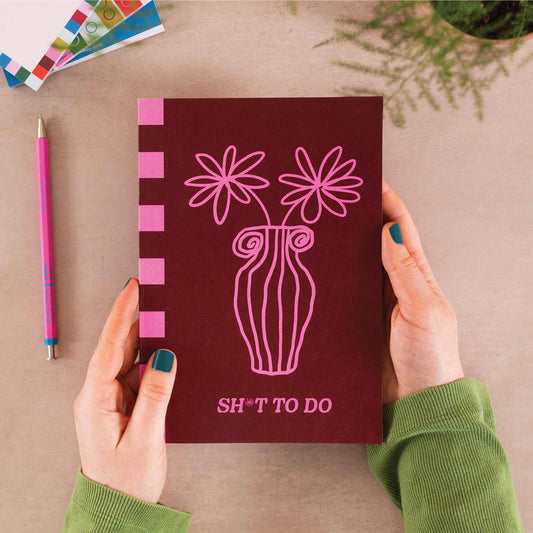 Hot Pink Bloom Notebook