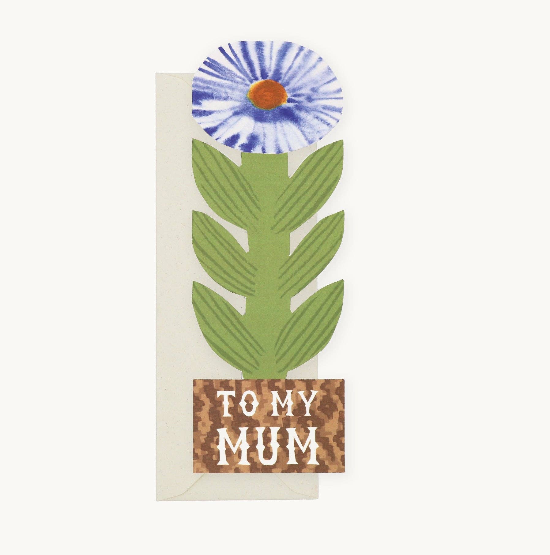 To My Mum, Flower Card