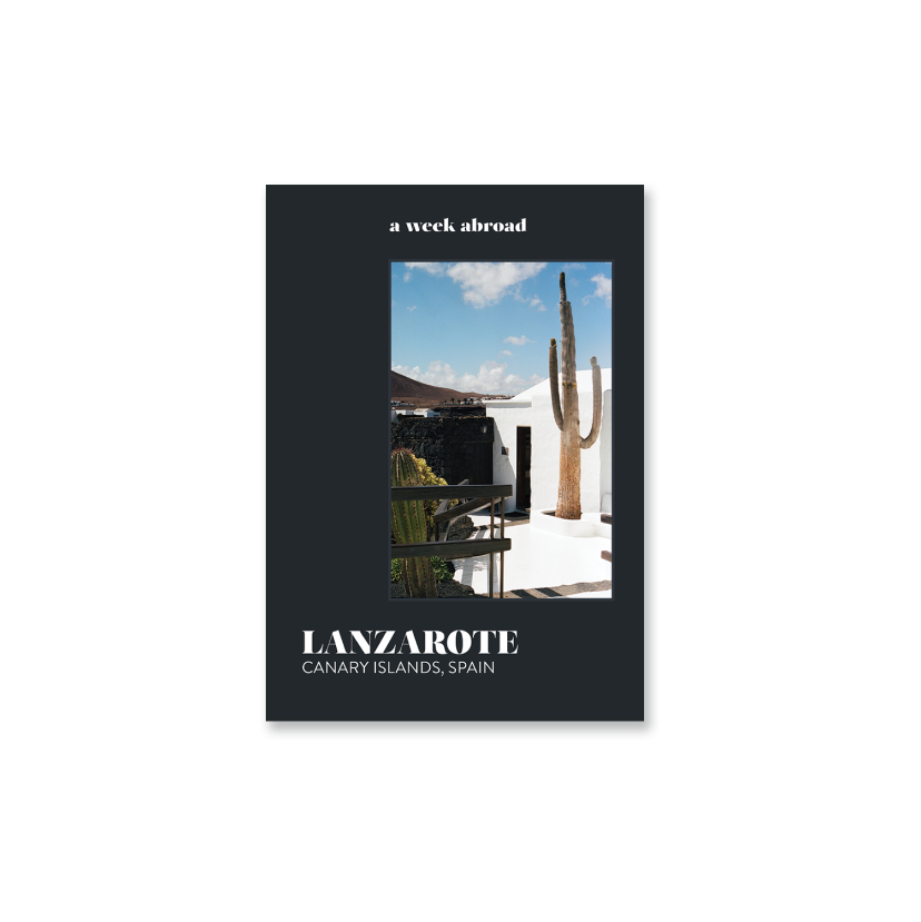 A Week Abroad Book - Lanzarote