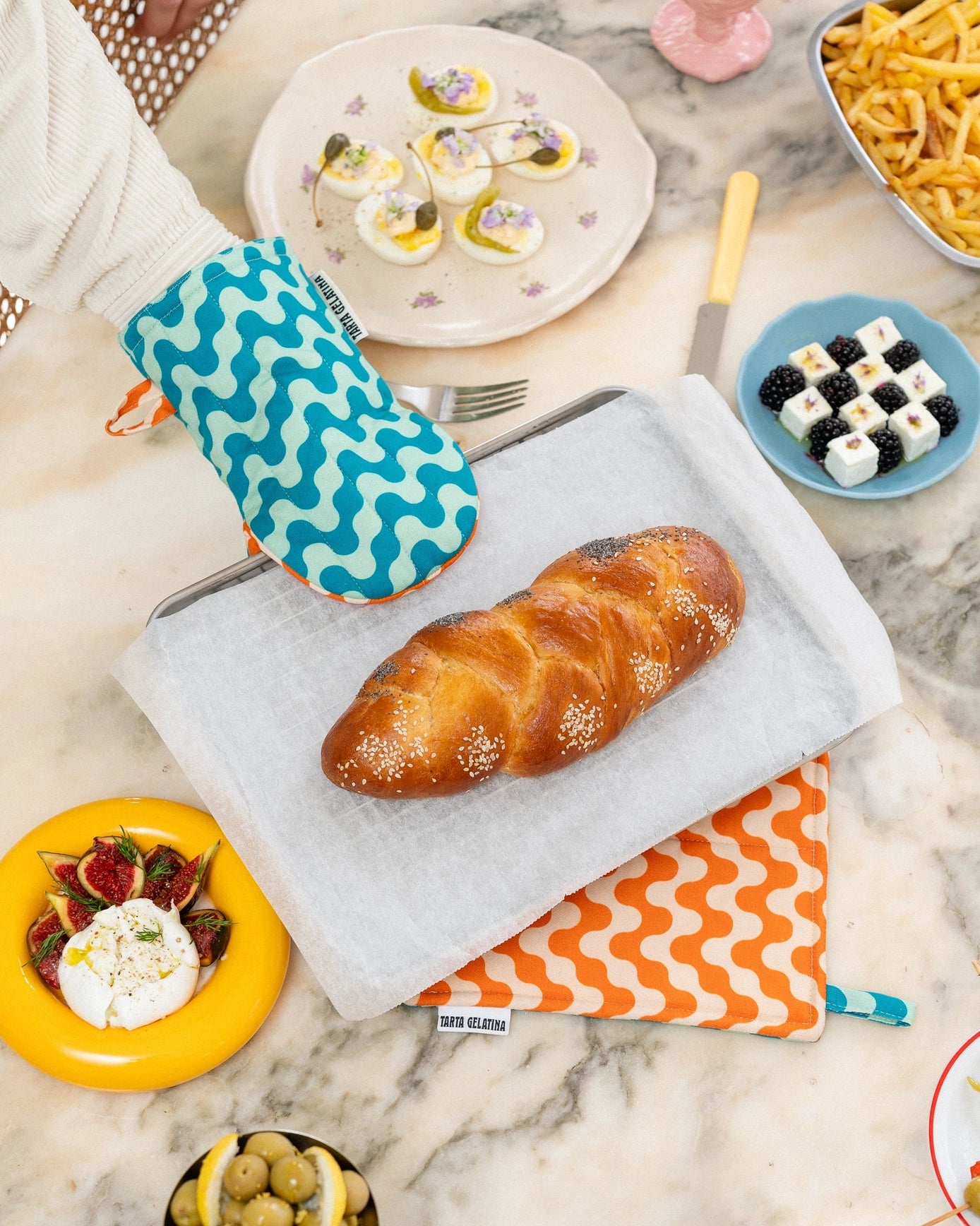 Oven Mitt & Pot Holder Set of 2