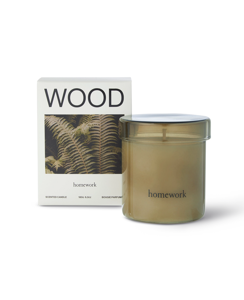 Wood Candle