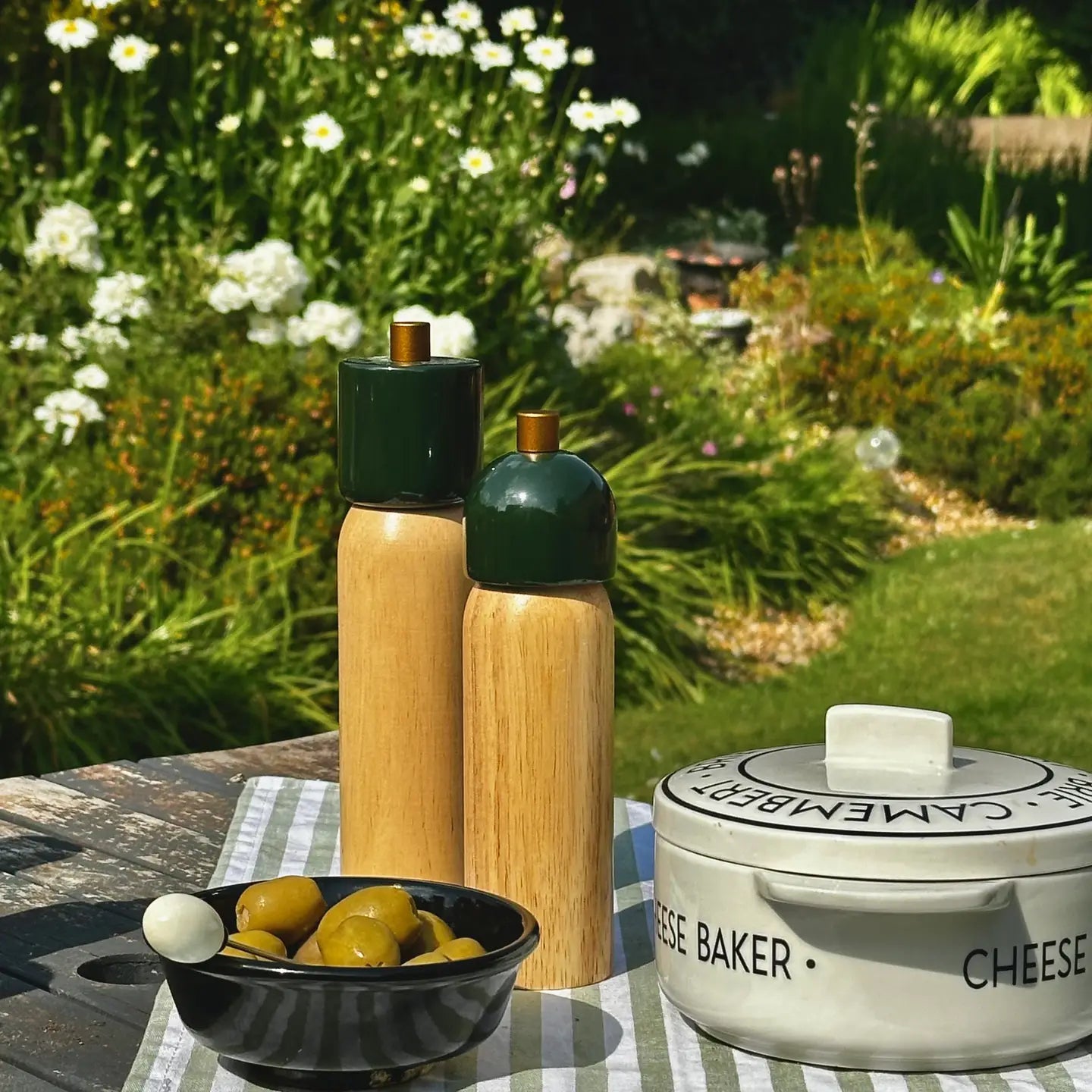 Salt & Pepper Grinders - Green