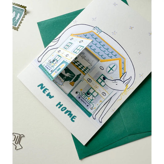 New Home Dog Card