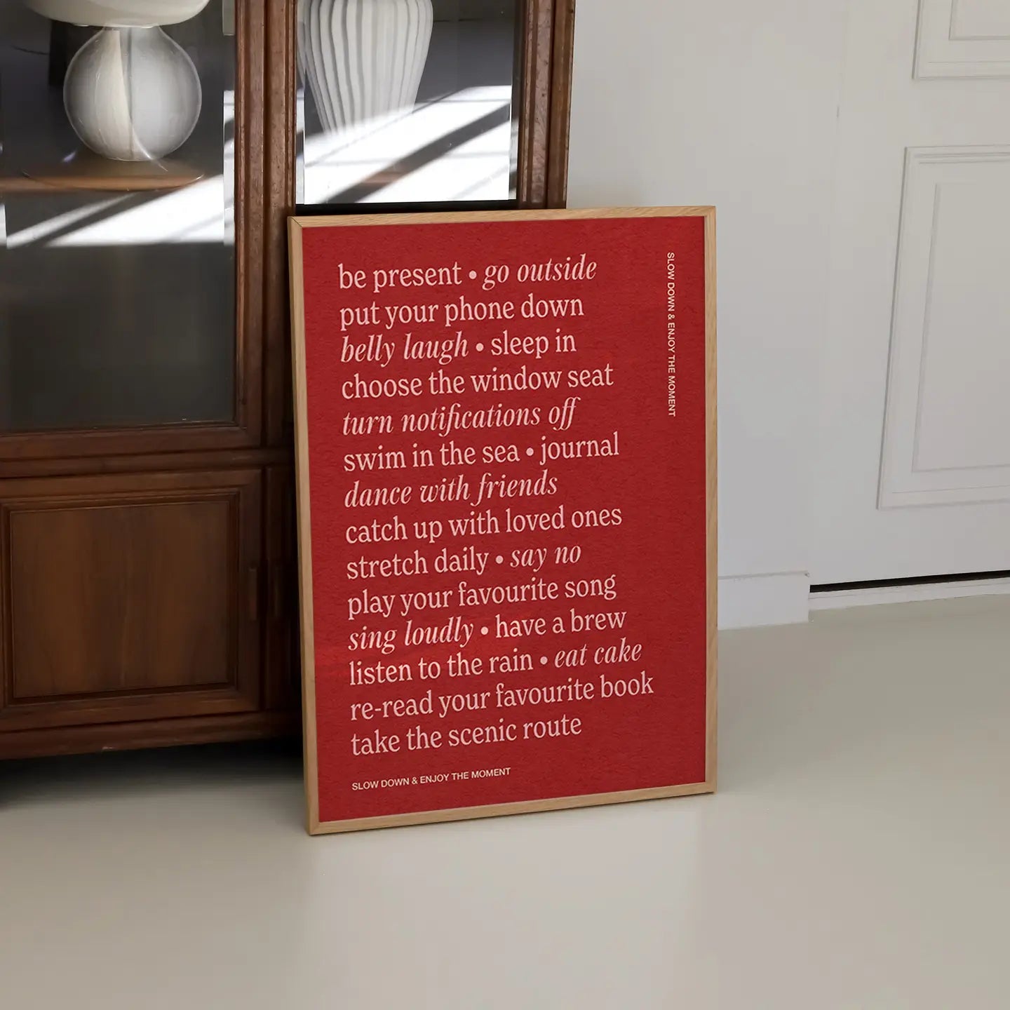 Slow Down Print