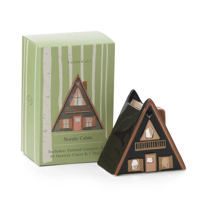Nordic Cabin Incense Holder