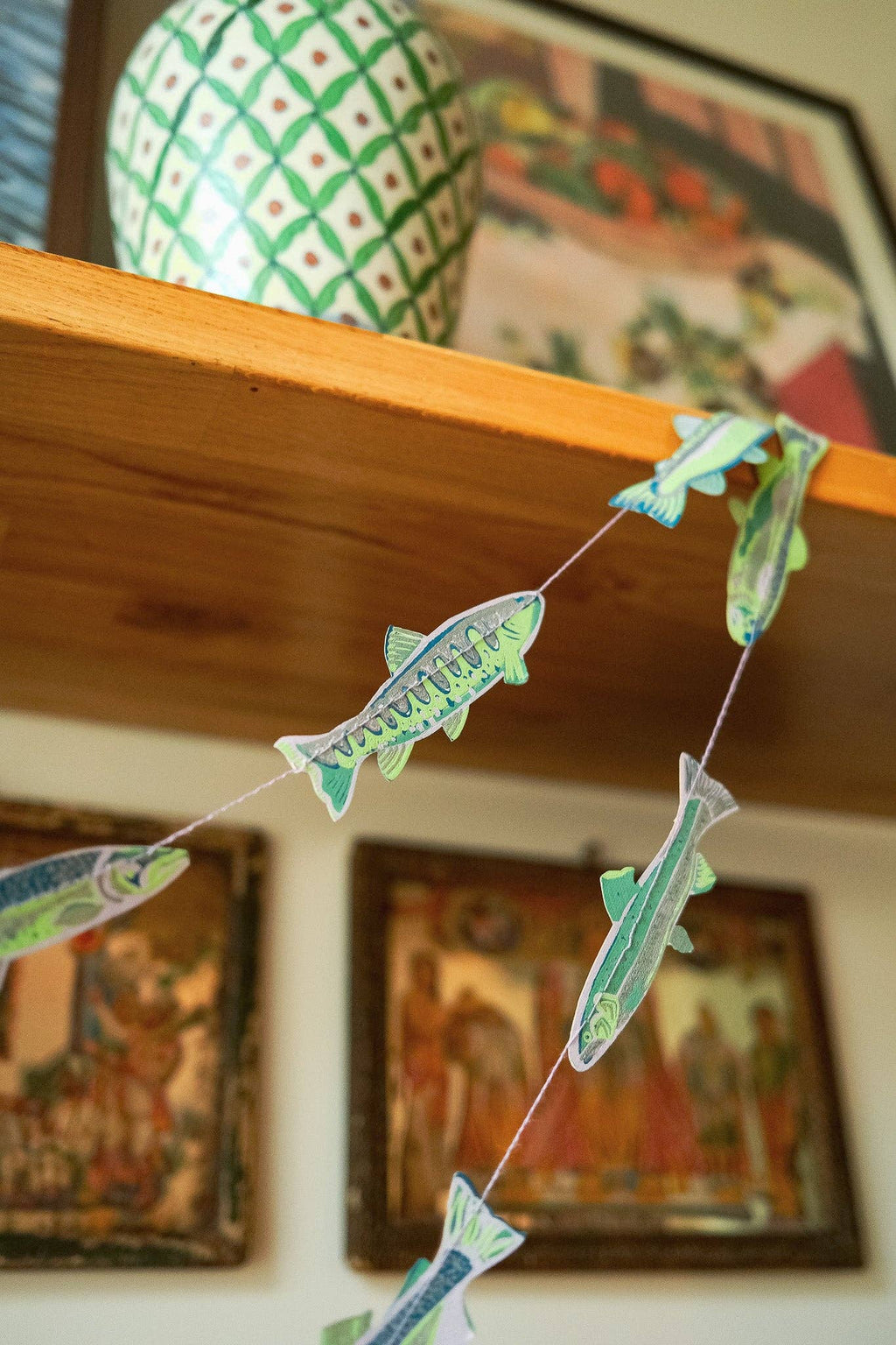 Anchovies Sewn Garland