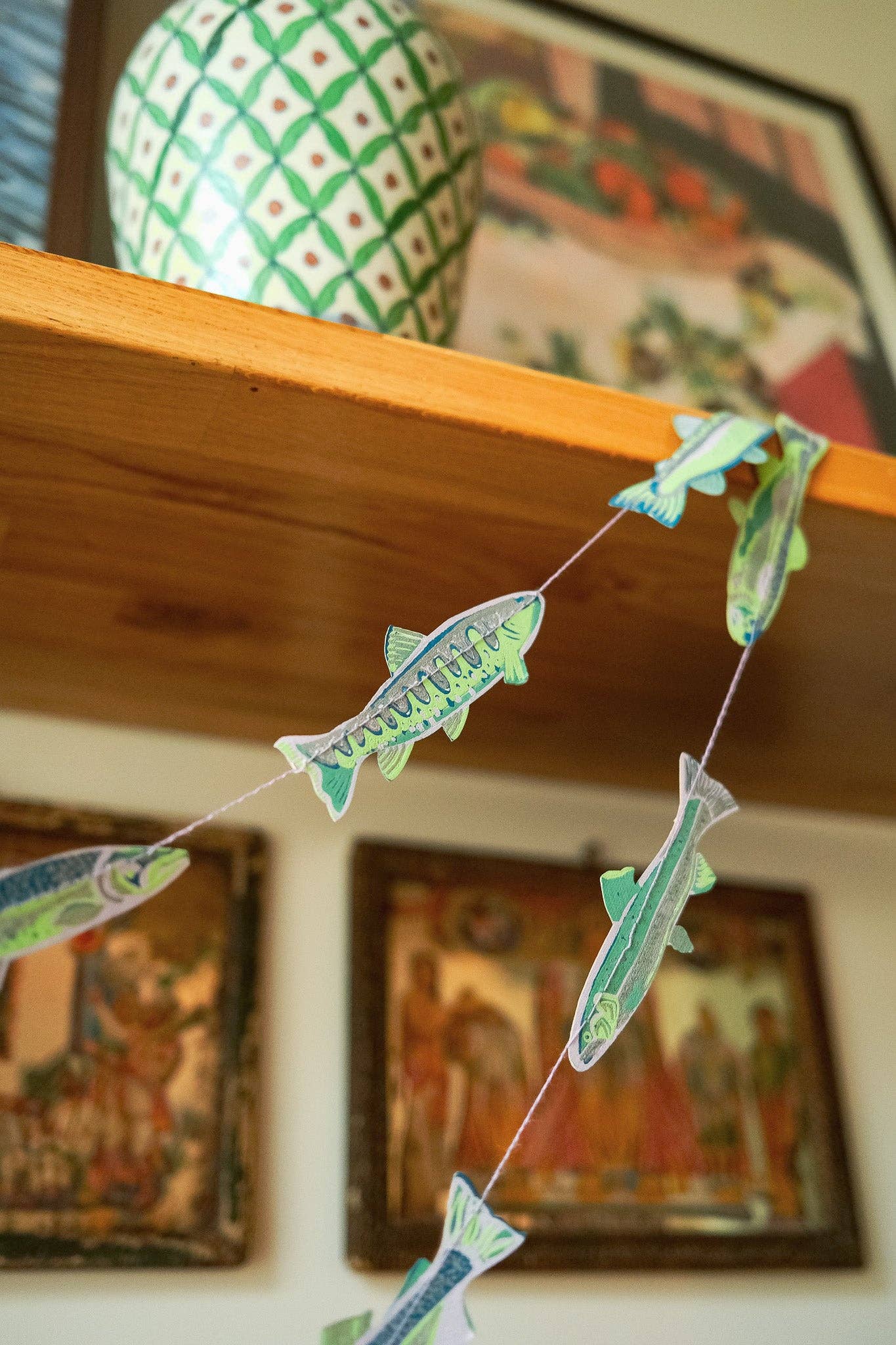 Anchovies Sewn Garland