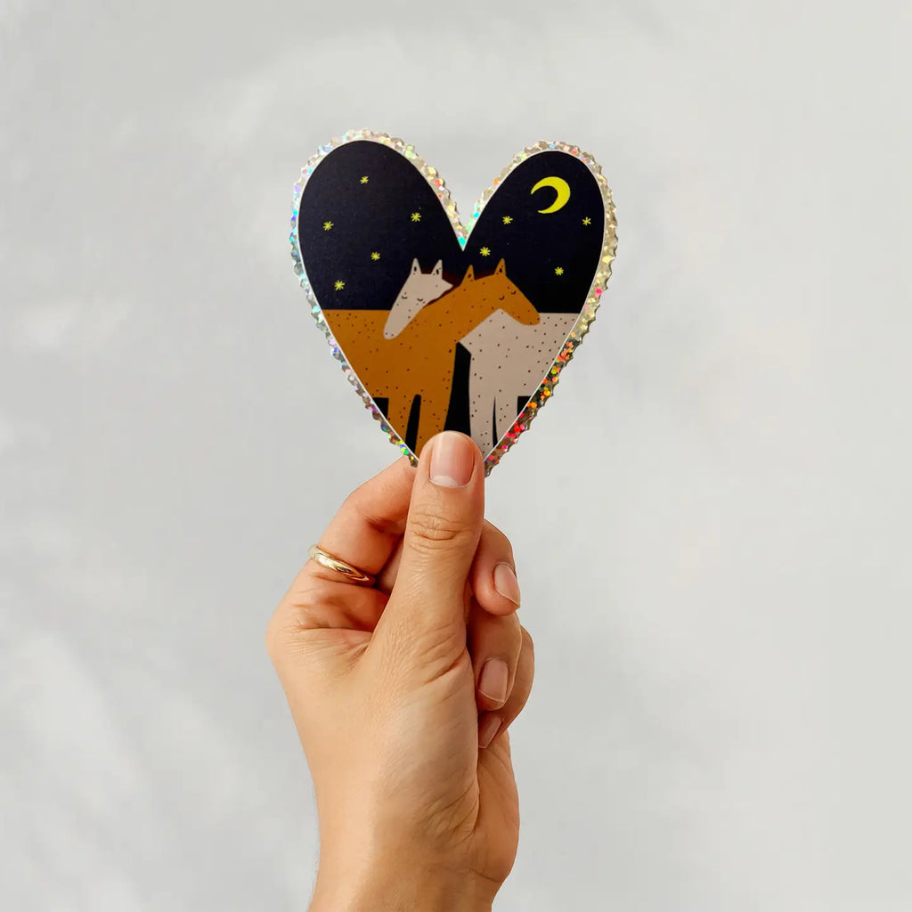 Little Black Cat Vinyl Sticker