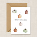 Spooky Season Pumpkin Card