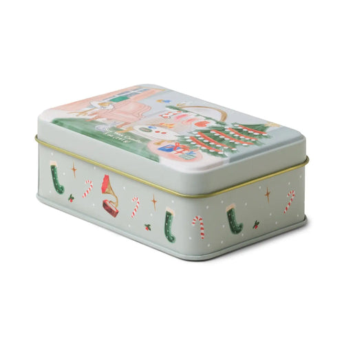 Christmas Candle Tin - Persimmon & Chestnut