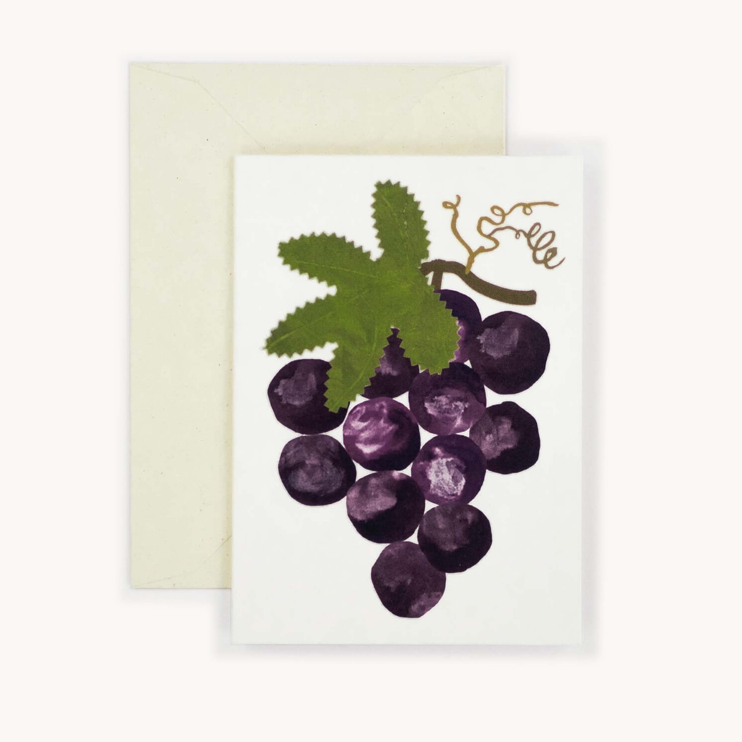Mini Grapes card