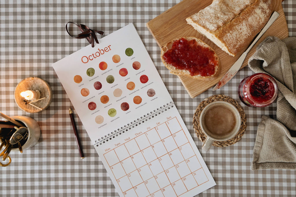 The Colours of the British Seasons - 2027 Wall Calendar