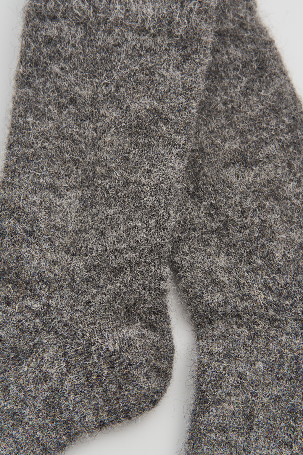 Smoke Grey Ultra Soft Alpaca Bed Socks