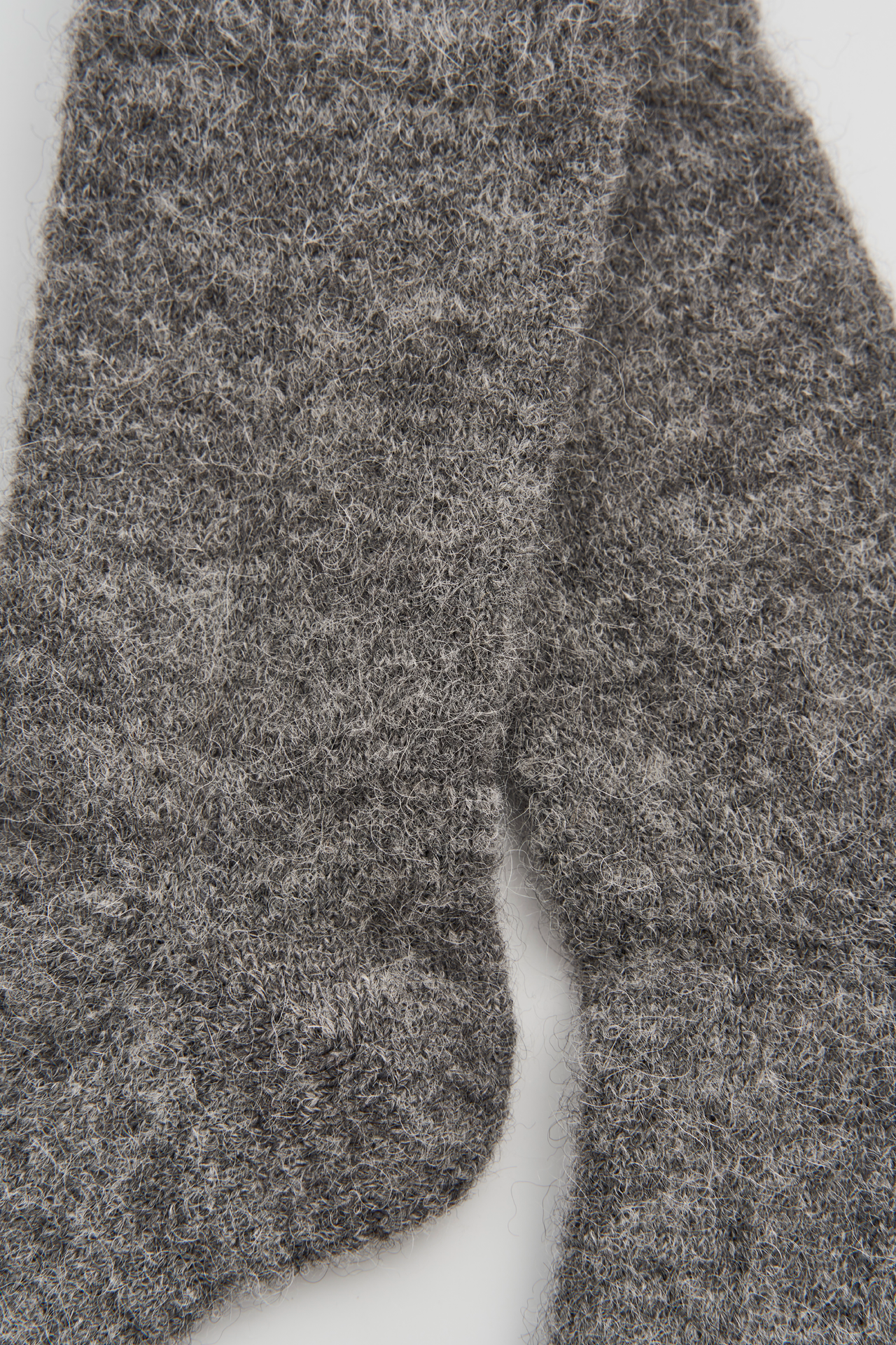 Smoke Grey Ultra Soft Alpaca Bed Socks