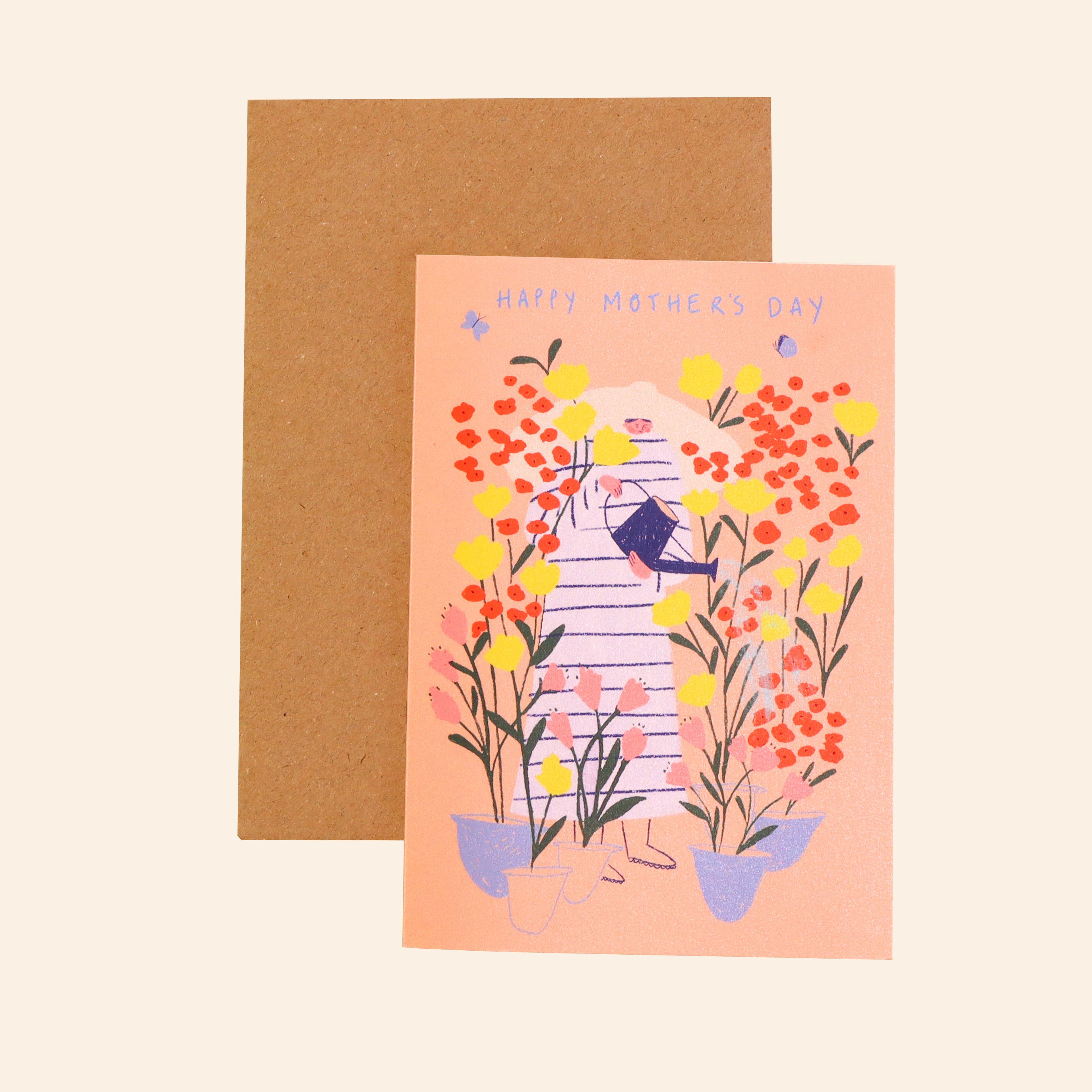 Happy Mothers Day Gardening Card