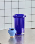 Blue Buck Vase