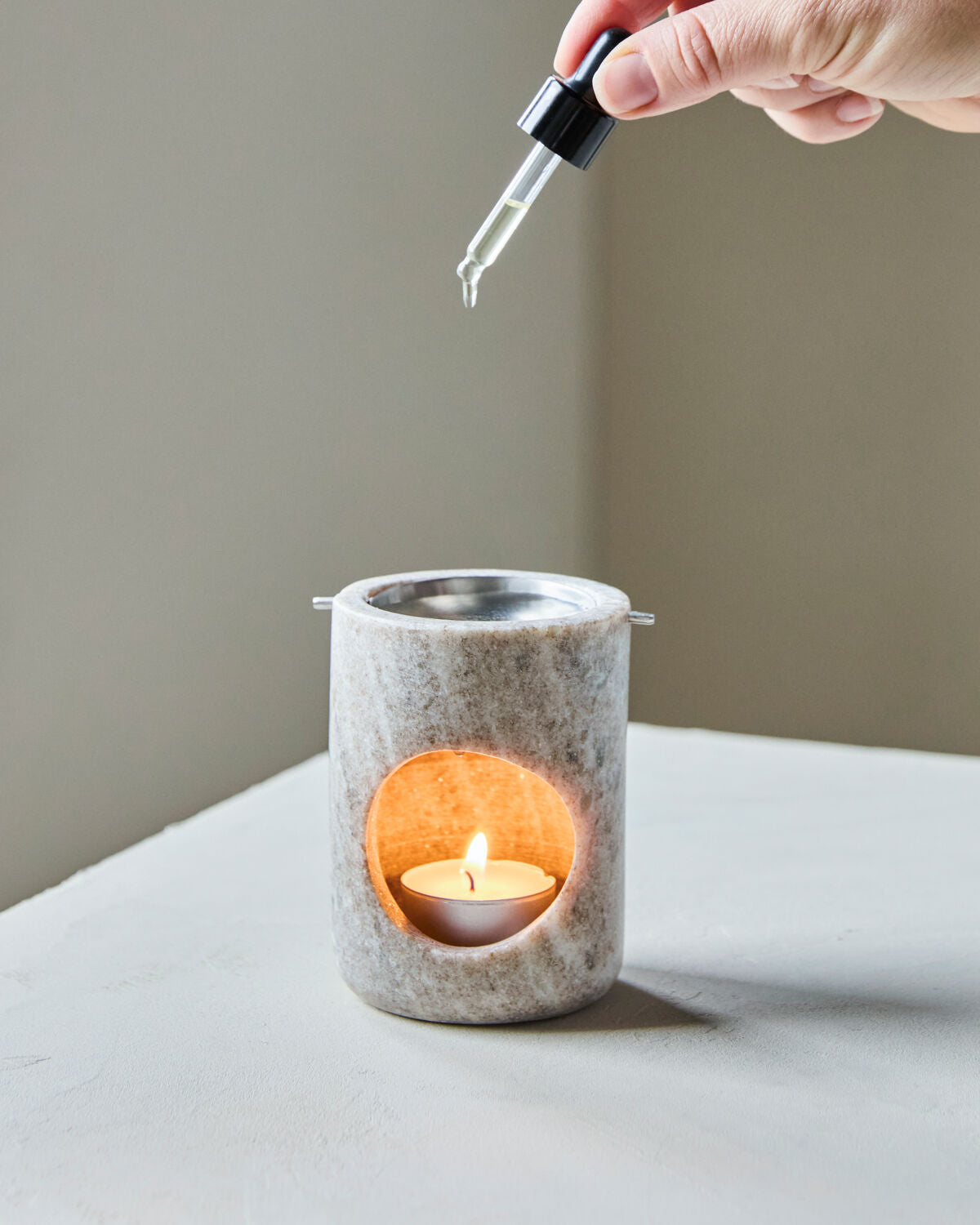 Marble Oil Burner