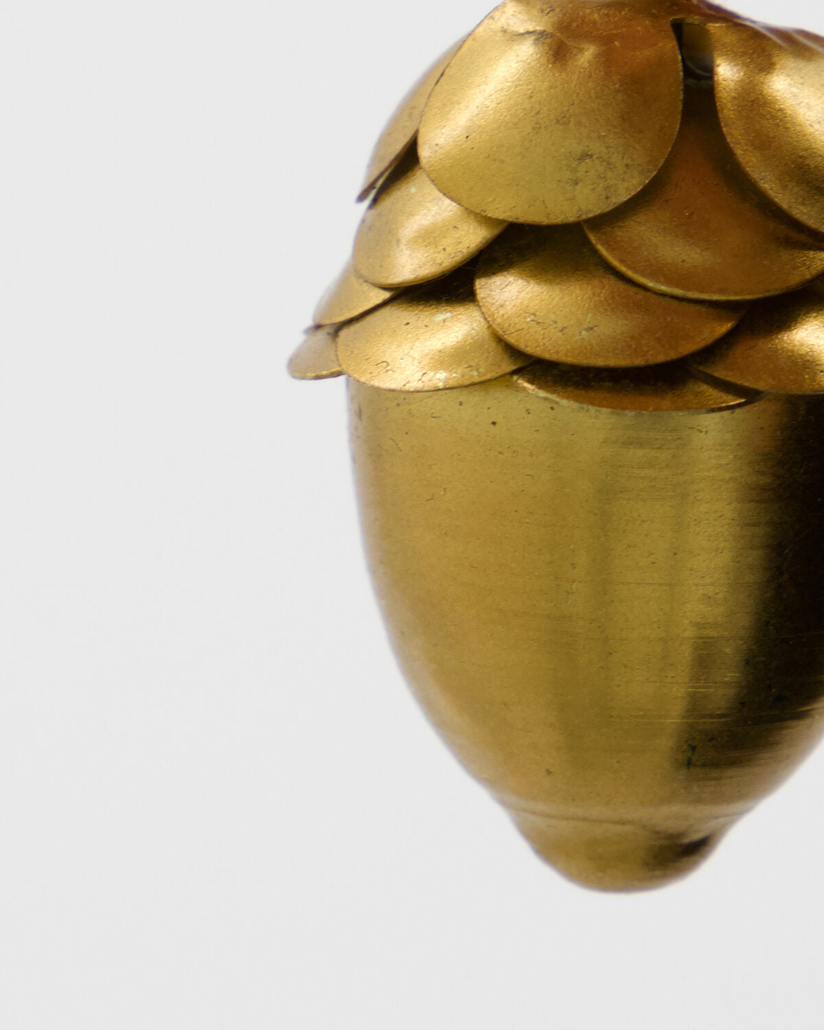 Gold Acorn Tree Decoration (Set of 4)