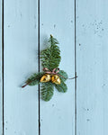 Gold Acorn Tree Decoration (Set of 4)