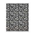 Bruten Cotton Knit Throw: Mini Mono