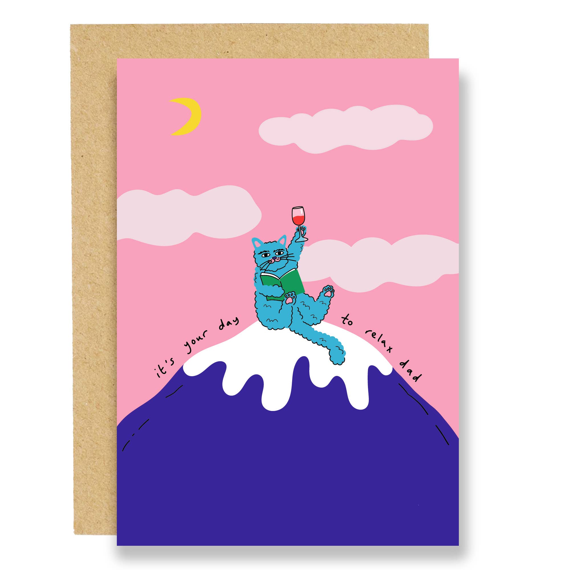 Its Your Day To Relax Dad Card