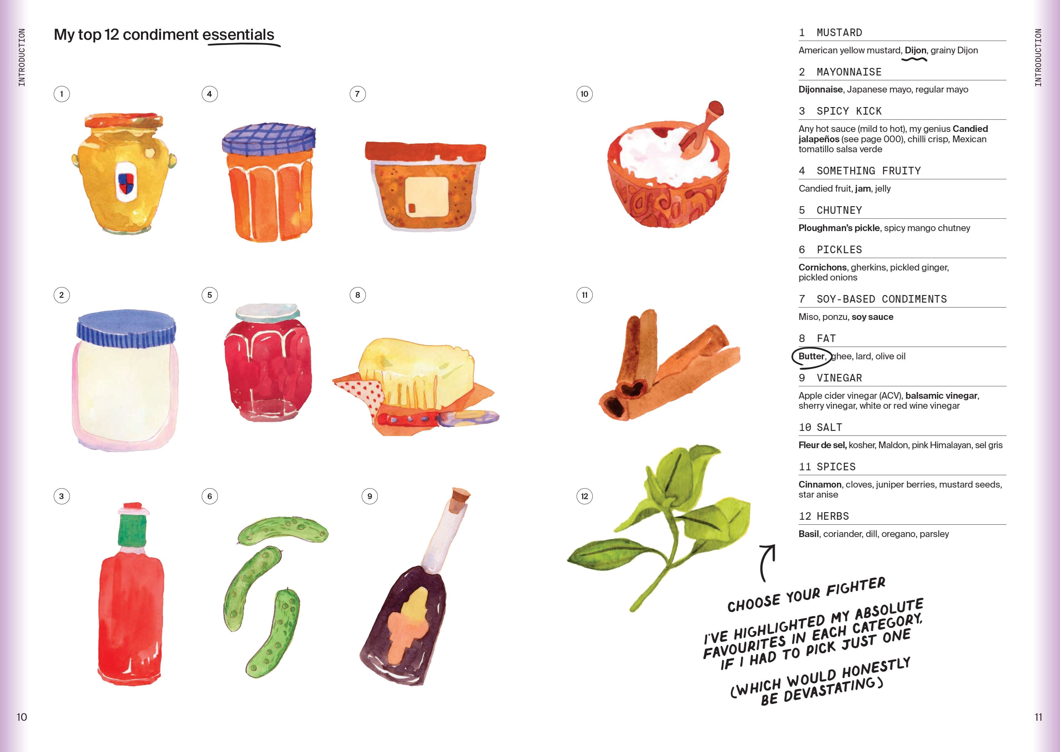 The Condiment Book
