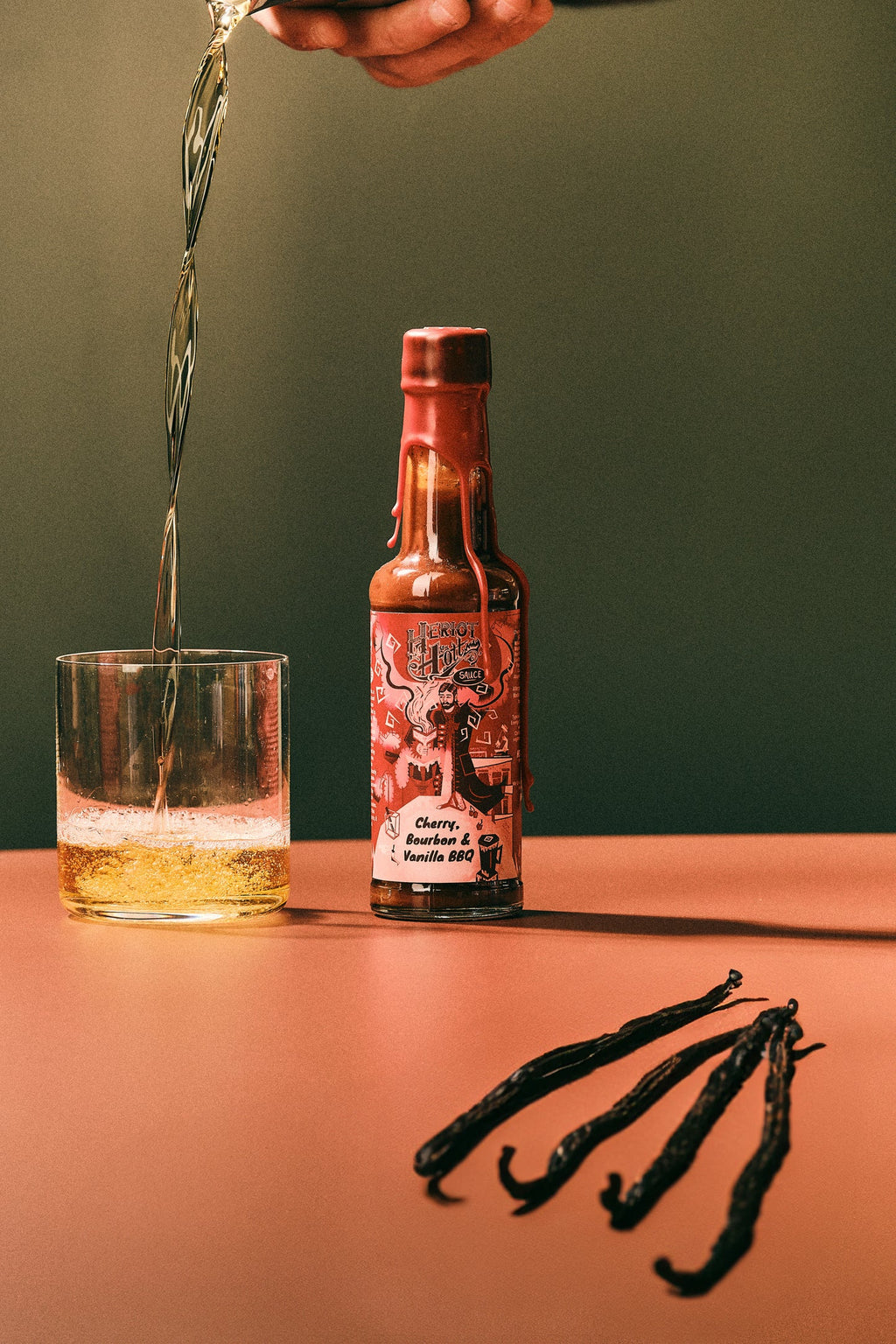 Cherry Bourbon & Vanilla BBQ Sauce