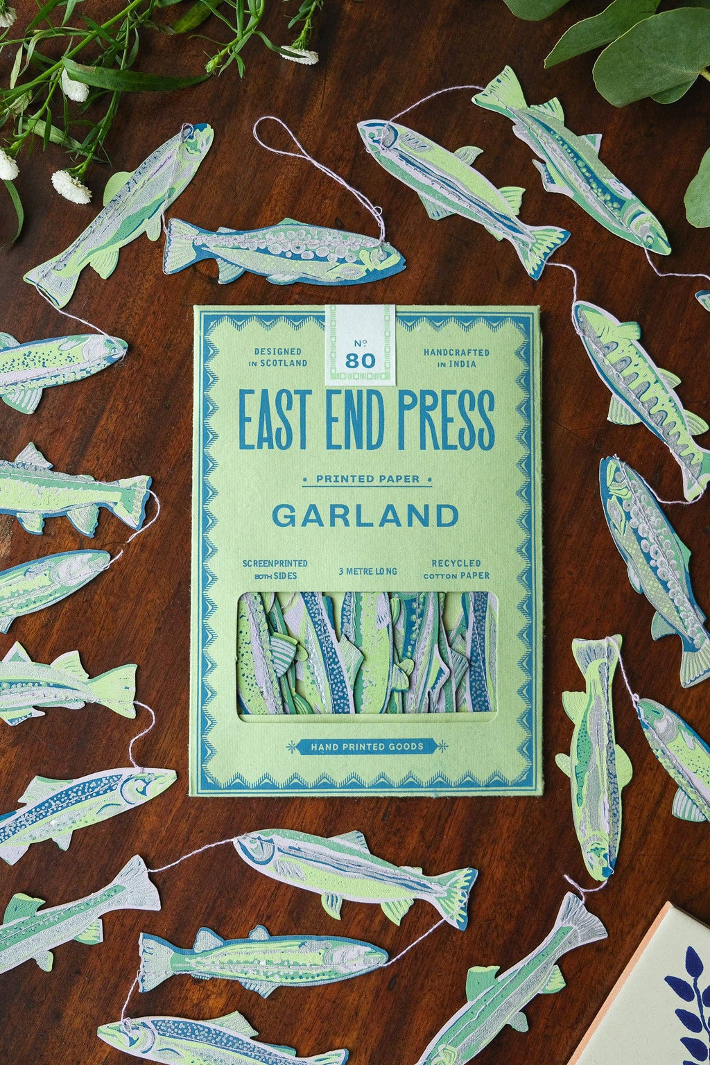Anchovies Sewn Garland