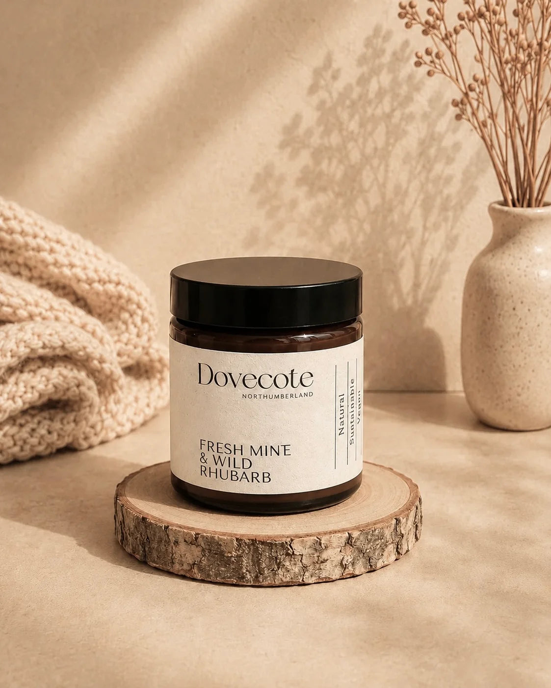 Dovecote Amber Apothecary Candle