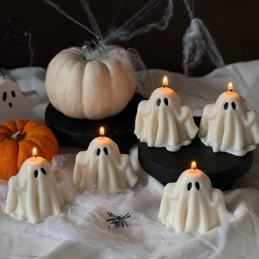 Ghost Shaped Soy Candles