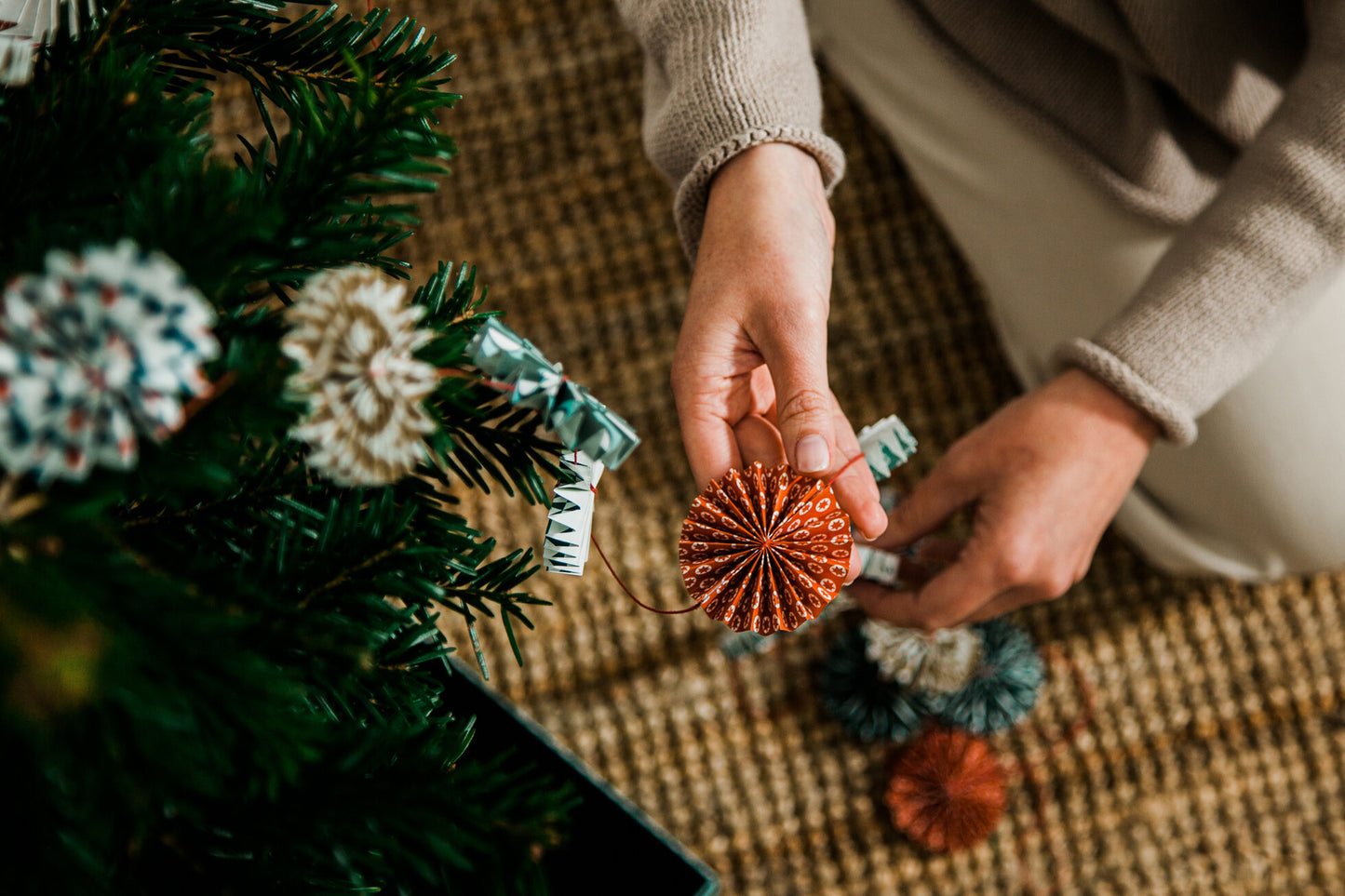 Paper Rosette Garland Kit